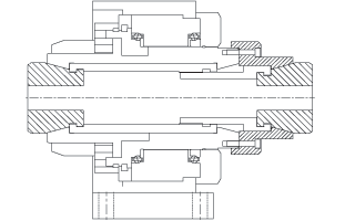 双筒夹夹头座尺寸