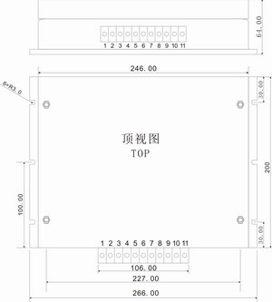 MAL500-1000W,200&times;266&times;64mm
