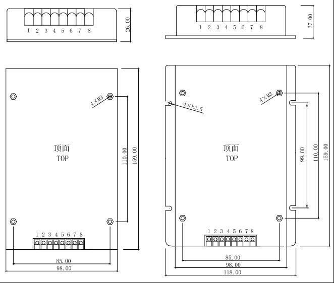 MDG100-300W,159尺寸