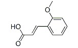 2-甲氧基肉桂酸