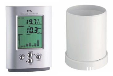 无线控制雨量计