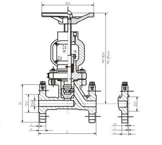 不锈钢氧气截止阀