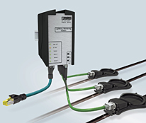 通过光纤传输数据&mdash;&mdash;传感器连接到光电转换器上