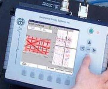 美国GSSI SIR-3000型地质雷达  充电电池 高分辨率强光型液晶显示 闪存装置 雷达系统 公路测量 桥梁钢筋分布 锈蚀判断 